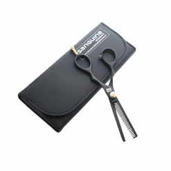 Alternative view of Professional Hair Thinning Scissors, Hair Texture Thinning Scissors, Japanese Styled Blades, Designed for Hairdressers, Barbers and Personal Use, 5.75 inch + Case