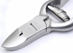 Professional Nail Clippers, Heavy-Duty Stainless Steel Nippers for Hard and Thick Nails, Toe Nail Cutter (MED-45) - Image 4
