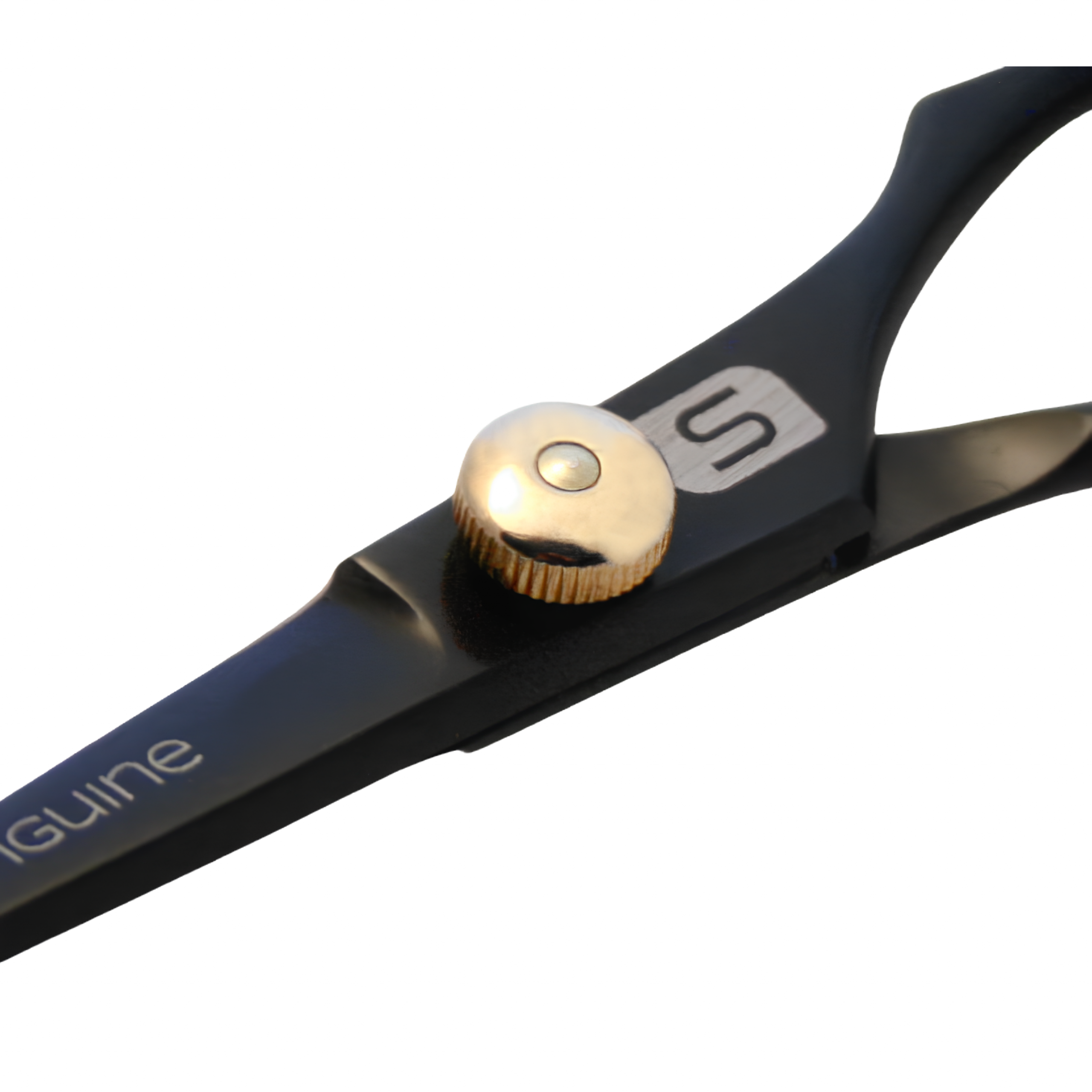 Left-Handed Professional Hairdressing Scissors, Japanese-Style Hair Cutting Scissors for Wet or Dry Hair, Black, 6.0", Presentation Case and Protective Cover Included - Image 2