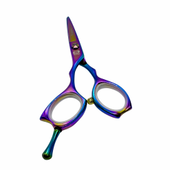 Todano Professional Left-Handed Hairdressing Scissors, Handmade Premium Hair Cutting Scissors, Ultra-Sharp, 5.5", Choice of Faux Leather Premium or Standard Packaging, Oil Bottle and Cleaning Cloth Included - Image 7