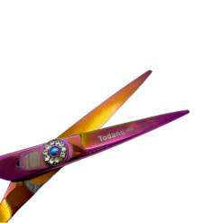 Alternative view of Todano L60I Professional Left-Handed Offset Hairdressing Scissors, Handmade Premium Hair Cutting Scissors, Ultra-Sharp, 6.0", Choice of Faux Leather Premium or Standard Packaging, Oil Bottle and Cleaning Cloth Included