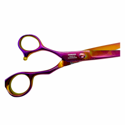 Todano L60I Professional Left-Handed Offset Hairdressing Scissors, Handmade Premium Hair Cutting Scissors, Ultra-Sharp, 6.0", Choice of Faux Leather Premium or Standard Packaging, Oil Bottle and Cleaning Cloth Included - Image 3