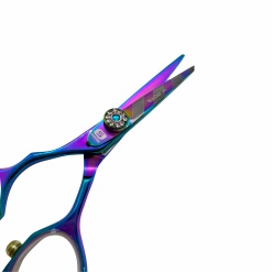 Alternative view of Master L45 Handmade Professional Left-Handed Offset Hairdressing Scissors, Premium Ultra-Sharp Hair Cutting Scissors, 5.5", Choice of Faux Leather Premium or Standard Packaging, Oil Bottle and Cleaning Cloth Included
