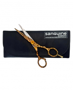 Alternative view of Leopard Professional Right-Handed Hairdressing Scissors, Easy-Adjust Screw, 5.5 Inches