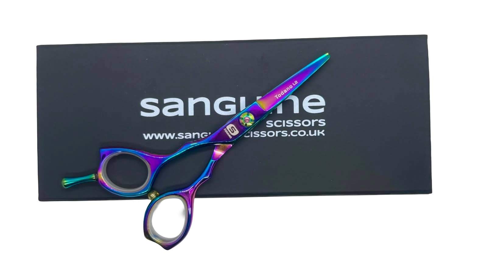 Todano L2 Professional Left-Handed Hairdressing Scissors, Handmade, 4.5 Inches