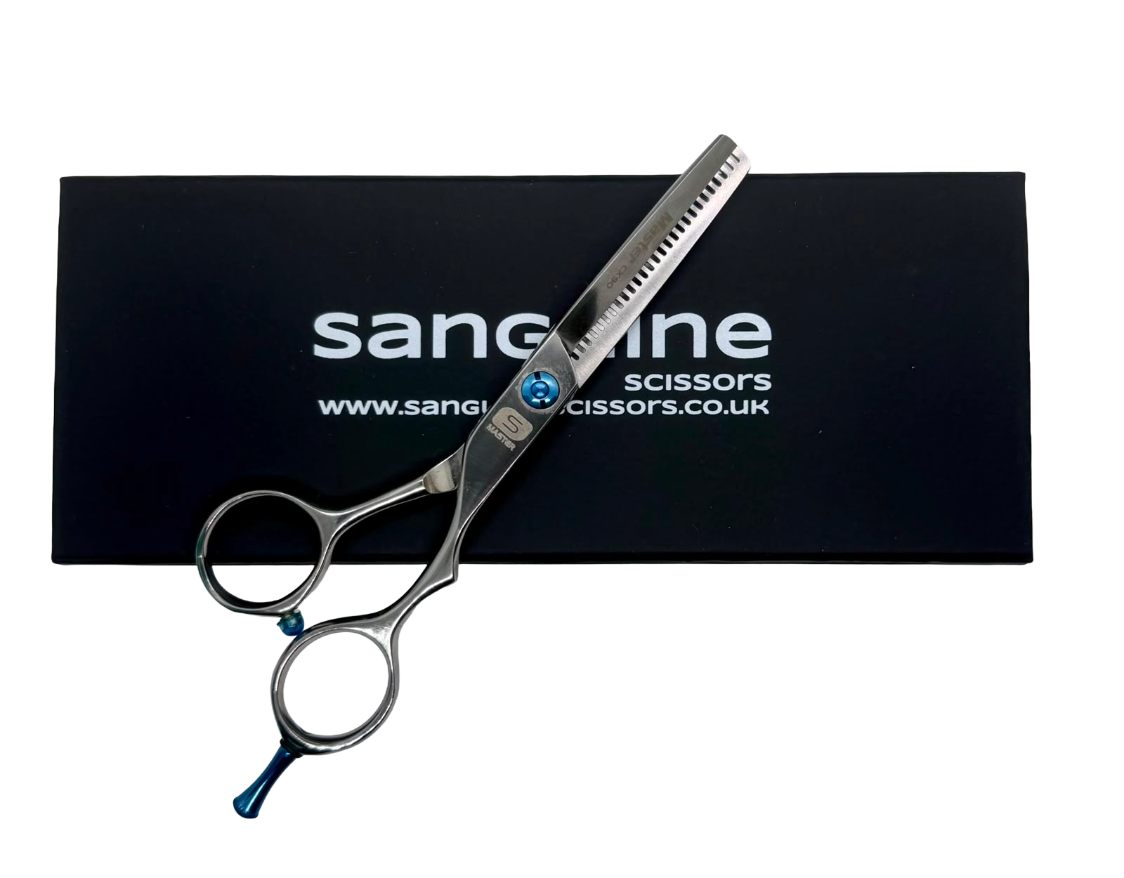 Master X90 Professional Right-Handed Offset Thinning & Texturising Scissors, 5.5 Inches