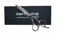 Xperia JP 324 Professional Right-Handed Offset Hairdressing Scissors, Japanese Hitachi Steel, 5.5 Inches