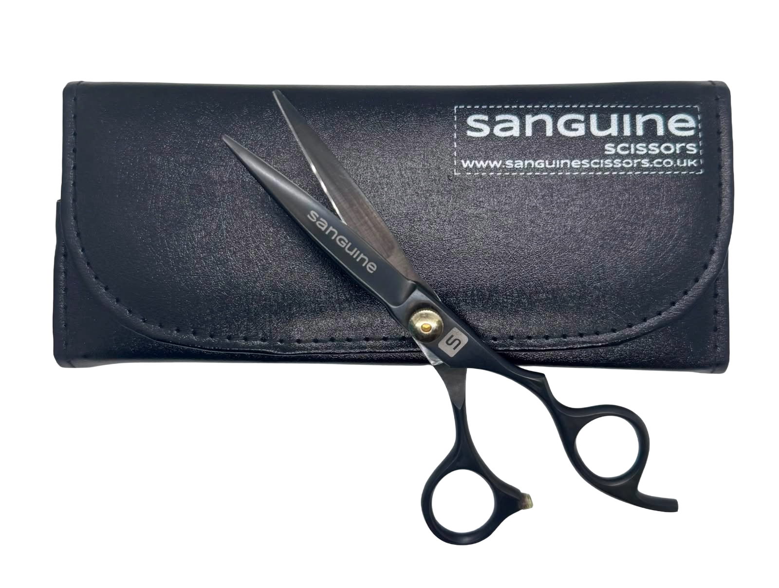 400D Professional Right-Handed Offset Hairdressing Scissors, Japanese Stainless Steel, Easy-Adjust Screw, 6 Inches - Image 2
