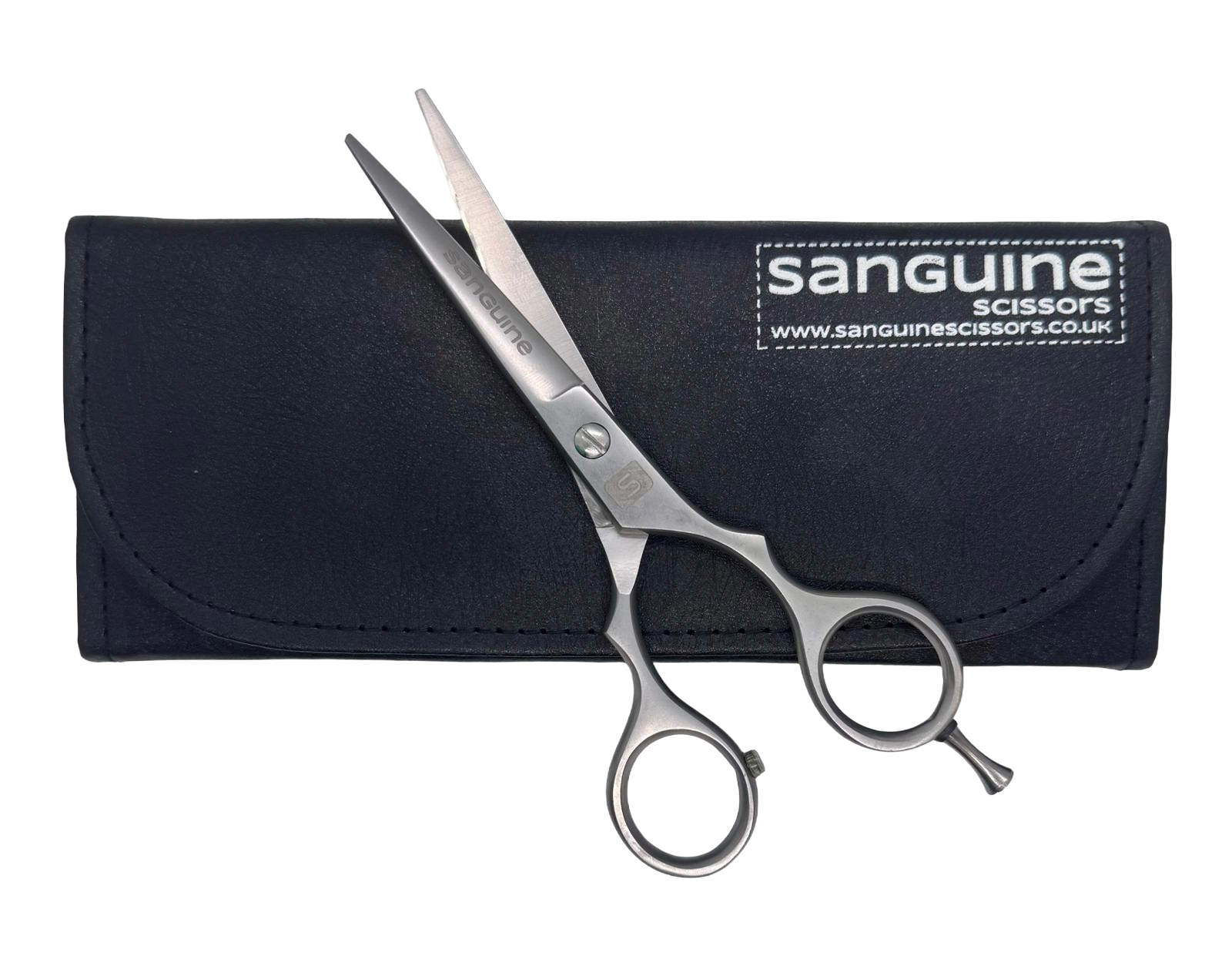 Classic Professional Right-Handed Hairdressing Scissors, 5.5 Inches with Presentation Case - Image 2