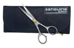 Alternative view of Silver Elite Matte Professional Right-Handed Hairdressing Scissors, Easy-Adjust Screw, 5 Inches