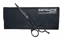 Black Swan Professional Right-Handed Hairdressing Scissors, Easy-Adjust Screw, 5.5 Inches