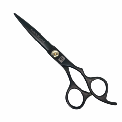 400D Professional Right-Handed Offset Hairdressing Scissors, Japanese Stainless Steel, Easy-Adjust Screw, 6 Inches