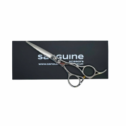 Master J400C Professional Right-Handed Offset Hairdressing Scissors, Handmade, 5.5 Inches