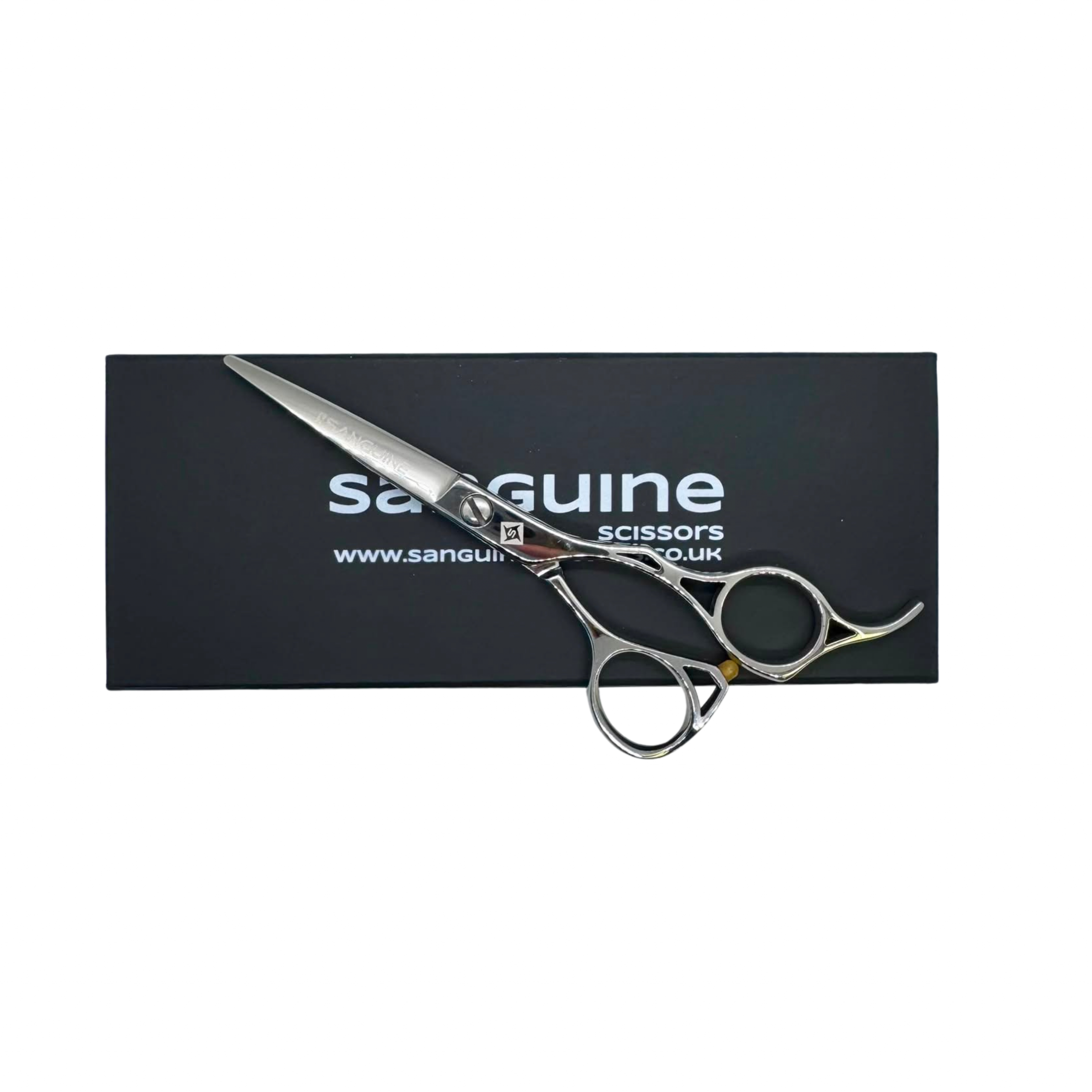Master J400C Professional Right-Handed Offset Hairdressing Scissors, Handmade, 5.5 Inches