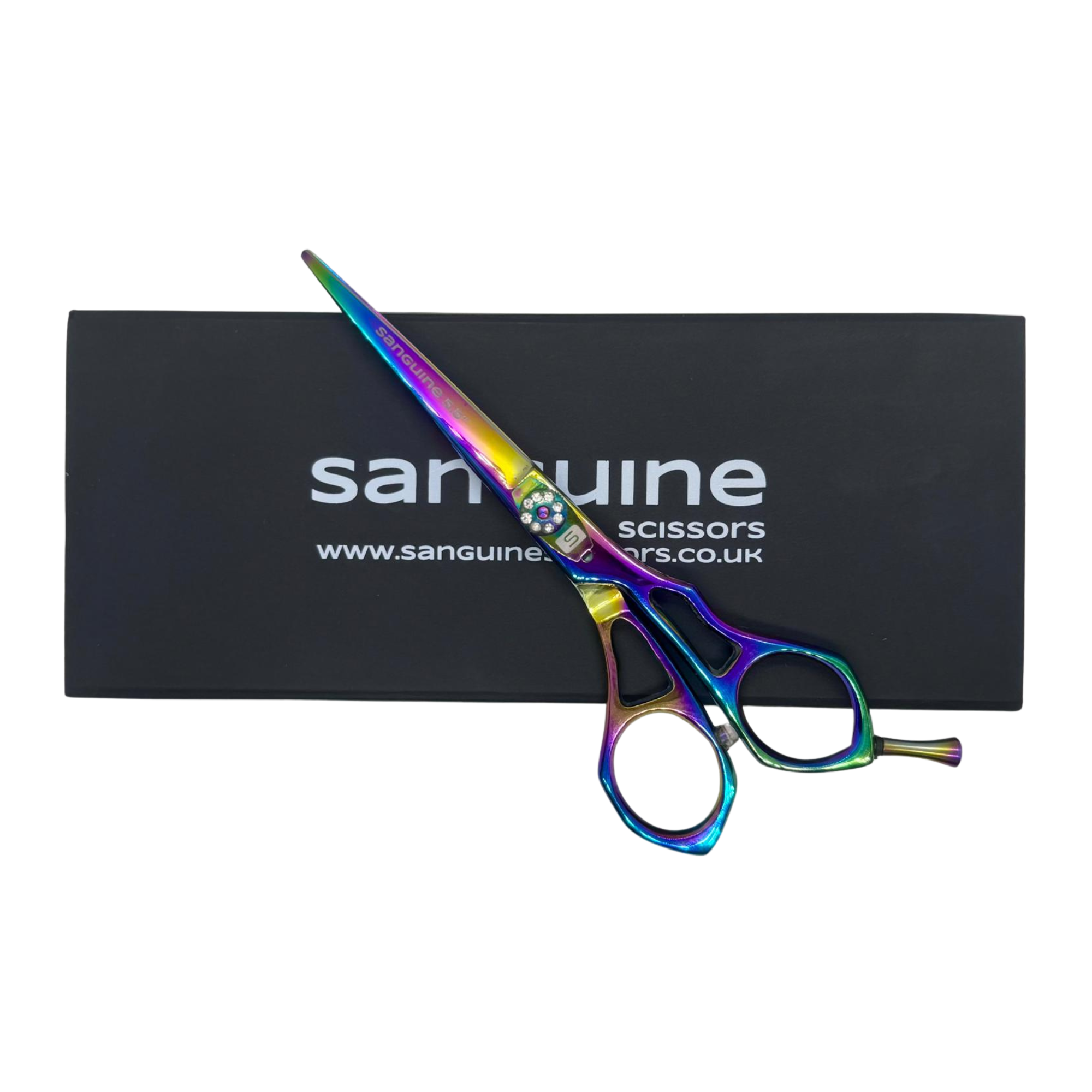 Spectrum Professional Right-Handed Hairdressing Scissors, Easy-Adjust Screw, 5.5 Inches
