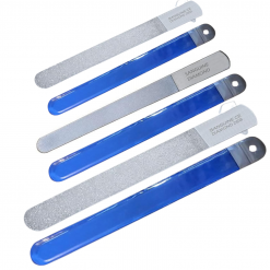 Sanguine Diamond Nail File, Double Sided Diamond - Suitable for Natural and Artificial Nails (Steel)