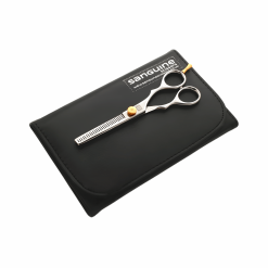 Alternative view of Professional Thinning Scissors, Japanese J2 Steel Hairdressing Scissors for Texturising and Thinning, Silver, 5.75", Presentation Case Included