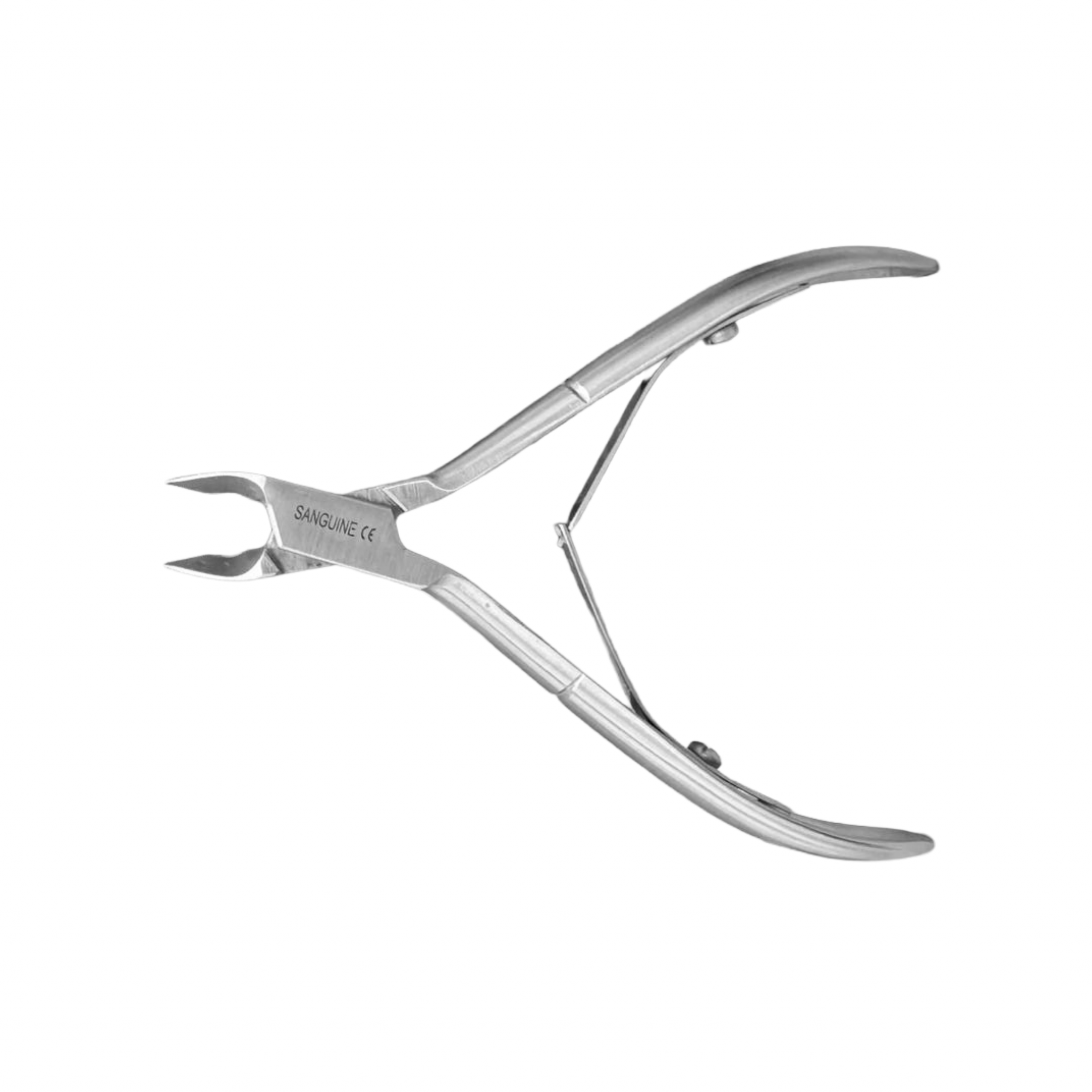 CurveLite Precision Nail Clipper – Compact 4" Curved-Blade Nail Clippers for Detailed Trimming (Silver) - Image 2
