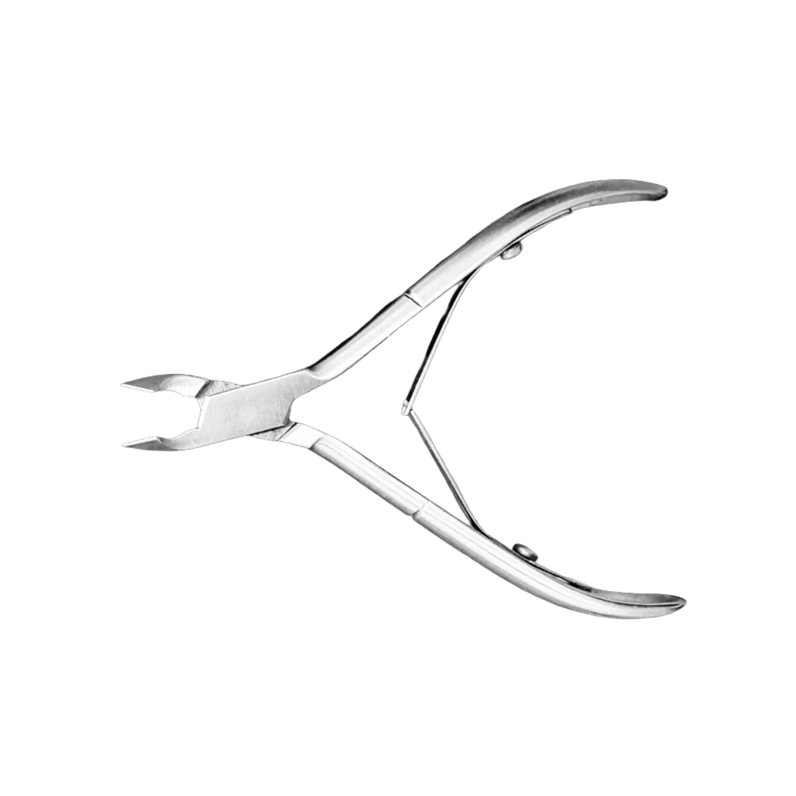CurveLite Precision Nail Clipper – Compact 4" Curved-Blade Nail Clippers for Detailed Trimming (Silver) - Image 3