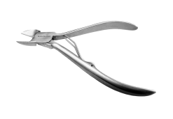 Alternative view of NailVantage 5 – Heavy-Duty 5" Surgical Stainless Steel Nail Clippers with Activate/Deactivate Mechanism (Silver)