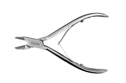 NailForge 5 – Heavy-Duty 5" Surgical Stainless Steel Nail Clippers (Silver)