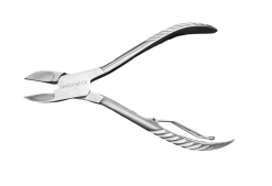 Alternative view of LockStep 13 Pro Nail Clipper – Heavy-Duty 13 cm Nail Clippers with Activate/Deactivate Mechanism (Silver)