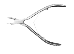 CurveGlide 5 Nail Clipper – Compact 5" Curved-Blade Nail Clippers for Precise Trimming (Silver) - Image 3