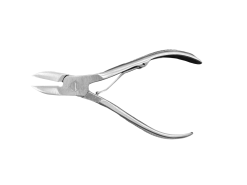CurveLock 4.5 Nail Clipper – Compact 4.5" Curved-Blade Nail Clippers with Lockable Safety Mechanism (Silver) - Image 4