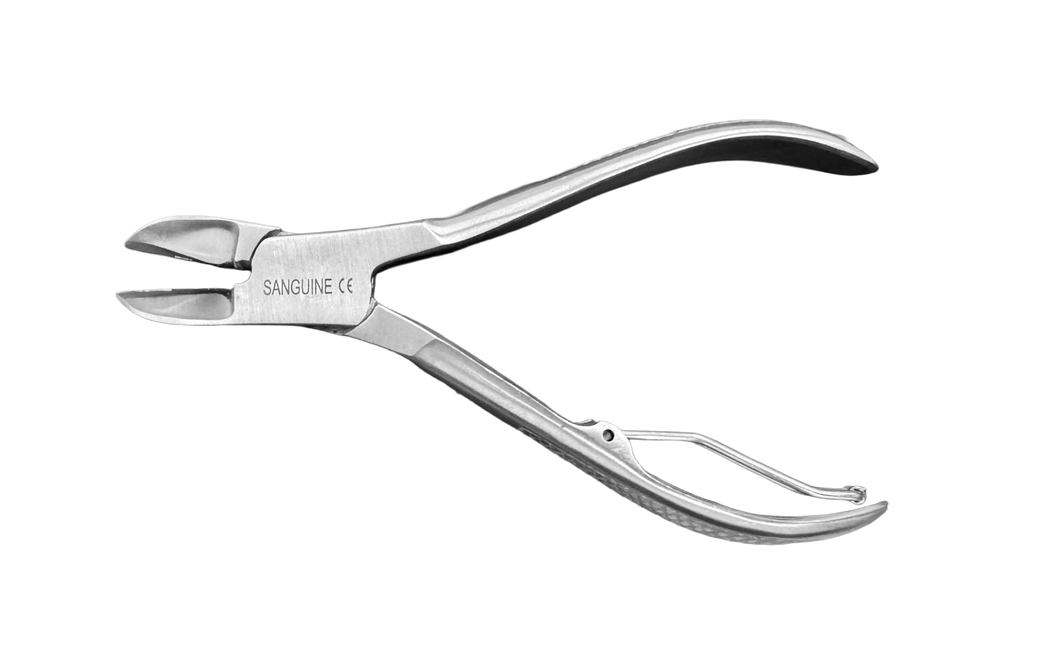 CurveLock 4.5 Nail Clipper – Compact 4.5" Curved-Blade Nail Clippers with Lockable Safety Mechanism (Silver) - Image 2