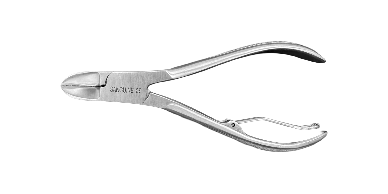 CurveLock 4.5 Nail Clipper – Compact 4.5" Curved-Blade Nail Clippers with Lockable Safety Mechanism (Silver) - Image 3