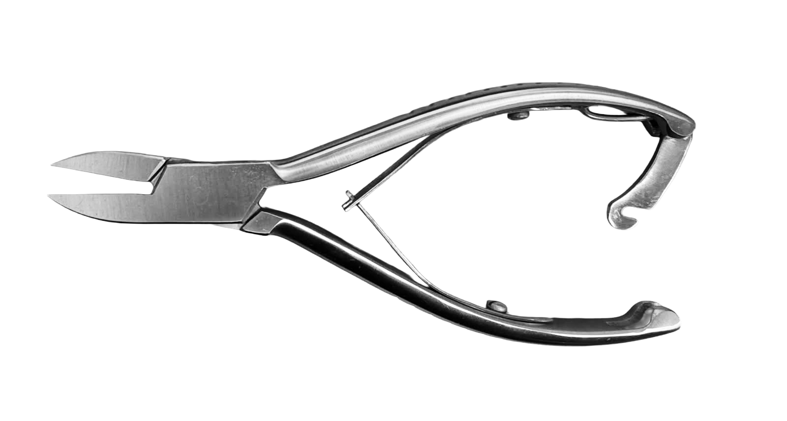 TitanLock 5.5 Nail Clipper – Large Heavy-Duty 5.5" Surgical Stainless Steel Nail Clippers with Lockable Mechanism (Silver) - Image 3