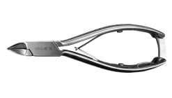 TitanLock 5.5 Nail Clipper – Large Heavy-Duty 5.5" Surgical Stainless Steel Nail Clippers with Lockable Mechanism (Silver)